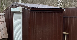 Сарай из металлопрофиля в Мариинске для дачи от Строй-Мрн от 41372 рублей